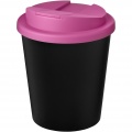 Americano® Espresso Eco 250 ml taaskasutatud materjalist joogitops, Täiesti must / magenta