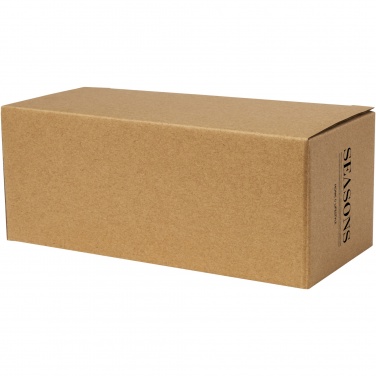 Logo trade ärikingituse pilt: Manti 2-osaline 100 ml topeltseinaga klaasist tass bambusest alusega 