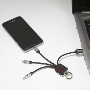 Logo trade reklaamkingituse pilt: SCX.design C15 quatro valgustustusega laadimiskaabel