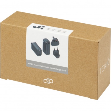 Logo trade reklaamkingitused foto: ADAPT 25W taaskasutatud plastist PD reisilaadija