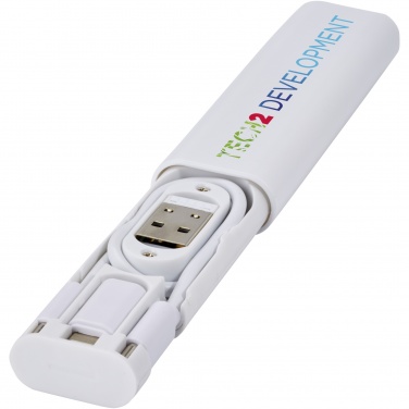 Logotrade ärikingituse foto: Whiz taaskasutatud plastikust modulaarne laadimiskaabel 