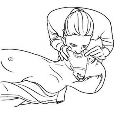 Logo trade reklaamtoote pilt: Võtmehoidja CPR mask