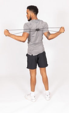 Logo trade firmakingituse pilt: Fitness 8 kujuga treeningrihm kotis