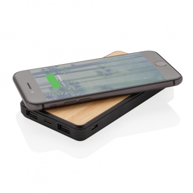 Logo trade reklaamkingi pilt: RCS taaskasutatud plastist 8000 mAh juhtmevaba akupank