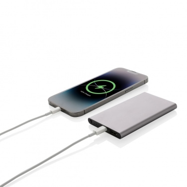 Logo trade reklaamkingituse pilt: RCS-i taaskasutatud plastist/alumiiniumist 4000 mah C-tüüpi akupank