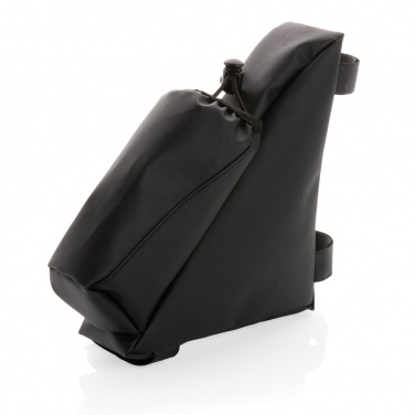 Logo trade ärikingituse pilt: PU hea nähtavusega rattaraami kott pudelihoidjaga