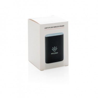 Logo trade meene pilt: Valgustage logoga juhtmevaba kõlar