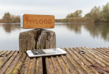 Logo trade ärikingi pilt: Nevada Bamboo 3W juhtmevaba kõlar