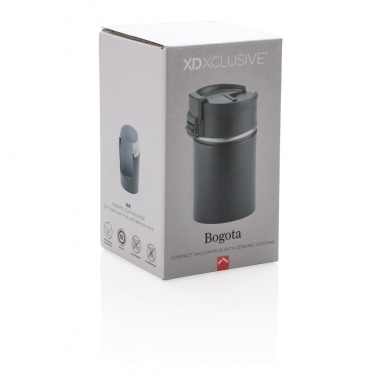 Logotrade ärikingitused pilt: Bogota kompaktne keraamilise kattega vaakum termoskruus