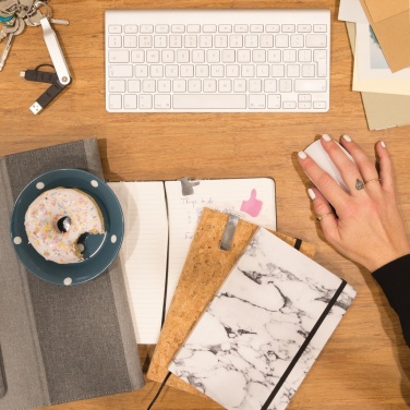 Logotrade ärikingituse foto: A5 märkmik bambusest pliiatsiga koos pliiatsiga