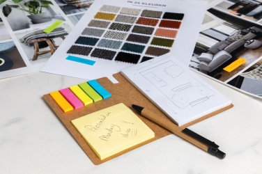 Logotrade reklaamtooted pilt: Kraft-kleeppaberite A6 vihik koos pliiatsiga