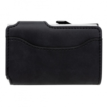 Logo trade reklaamtooted foto: Standardne alumiiniumist RFID kaardihoidja PU rahakotiga