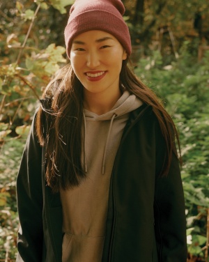 Logo trade reklaamkingitused foto: Iqoniq Makalu naiste taaskasutatud polüestrist softshell jakk