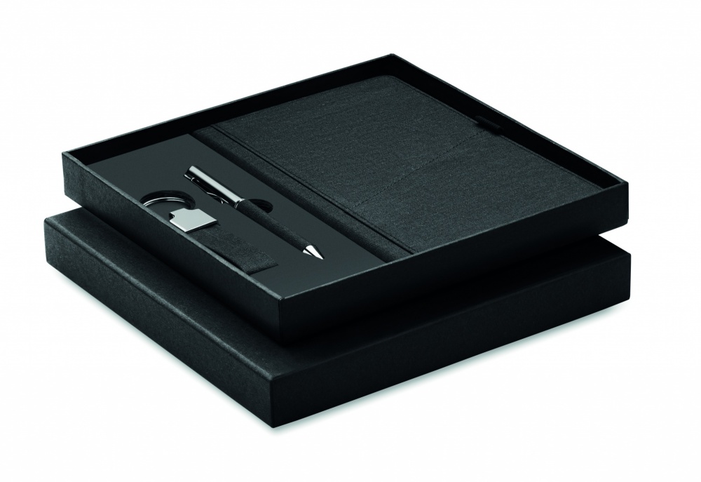 Logotrade firmakingitused pilt: 3-osaline kinkekomplekt karbis