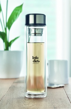 Logo trade firmakingituse pilt: Puutetundliku termomeetriga pudel