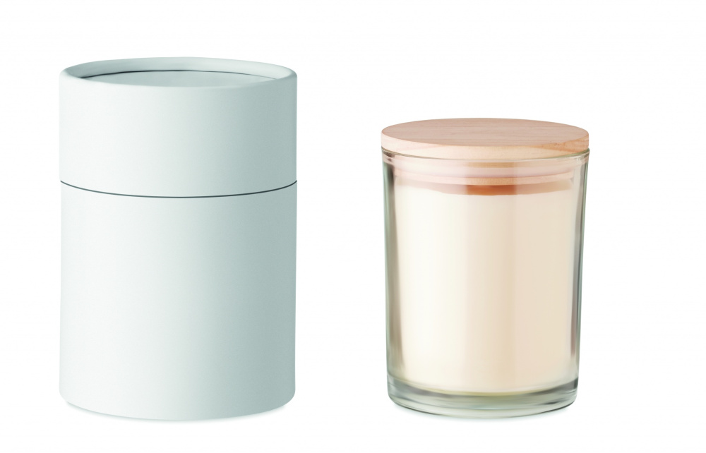 Logo trade reklaamkingid foto: Vanilli lõhnaga küünal