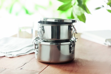 Logo trade reklaamkingi pilt: Roostevabast terasest lõunakarpide komplekt