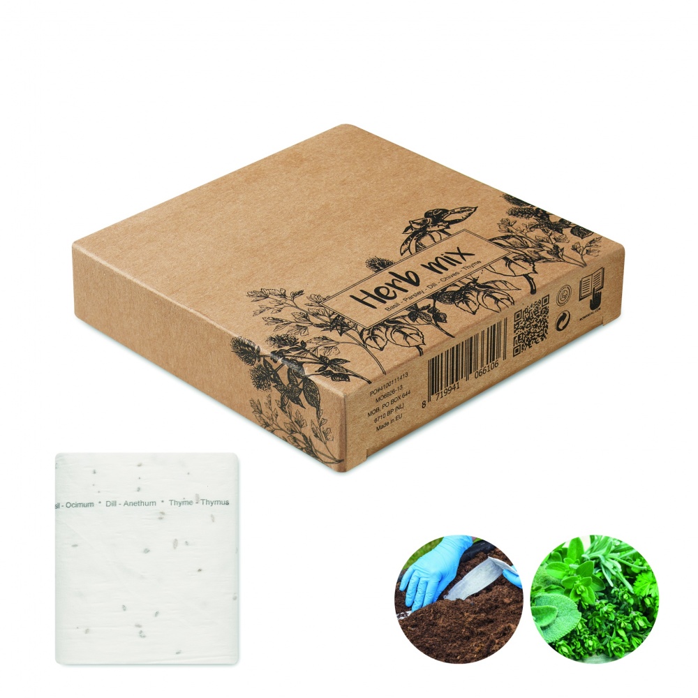 Logotrade firmakingi foto: Ürdiseemnete teip 3 meetrit