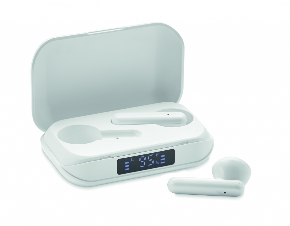 Logotrade reklaamkingi foto: Taaskasutatud ABS TWS kõrvaklapid