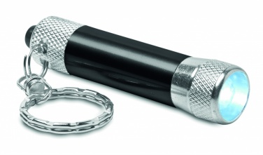 Logotrade reklaamtoote foto: Alumiiniumist taskulamp võtmerõngaga