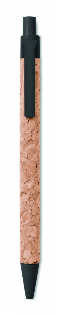 Logo trade reklaamtoote pilt: Kork/nisukõrs/ABS pastapliiats