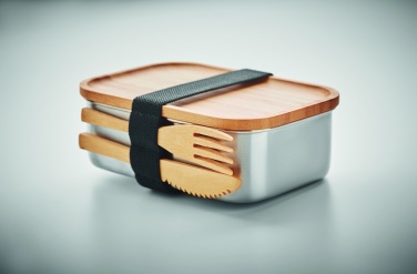 Logo trade firmakingid foto: Roostevabast terasest lõunakarp 600ml