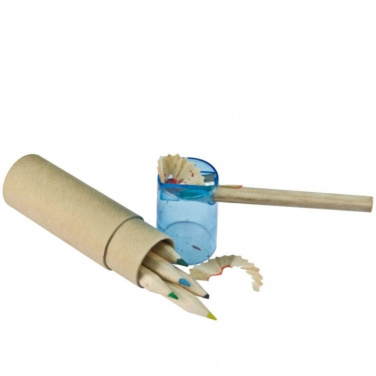 Logotrade reklaamtoote foto: Puidust värvipliiatsid BECKY