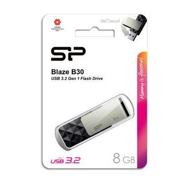 Logo trade firmakingitused foto: Pendrive Silicon Power Blaze B30 3.1