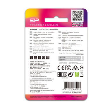 Logotrade reklaamkingid pilt: Pendrive Silicon Power Blaze B06 3.0