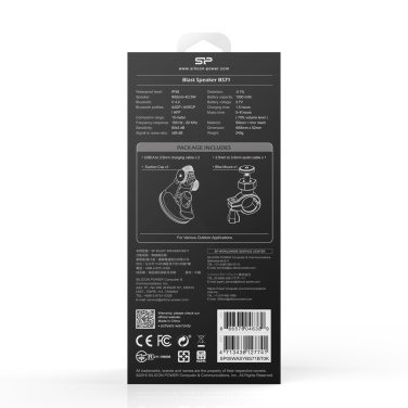 Logotrade reklaamkingid pilt: BLUETOOTH KÕLAR BS71 SILICON POWER