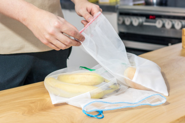 Logotrade reklaamtooted pilt: Võrgust toidusäilituskotid, komplektis 3 kotti MIAMI