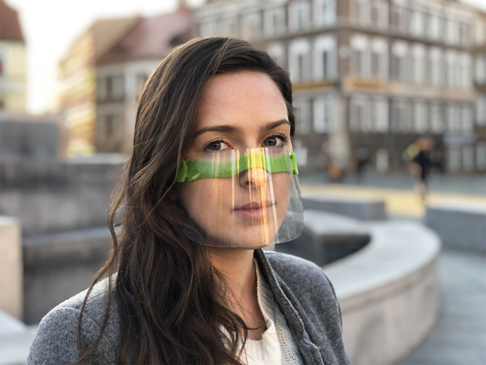 Logotrade reklaamkingitused pilt: HESTIA näokaitse - läbipaistev mask suu ja nina jaoks 1452162