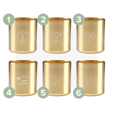 Logotrade reklaamkingid pilt: Woooshi lõhnaküünal True Wood X-Mas