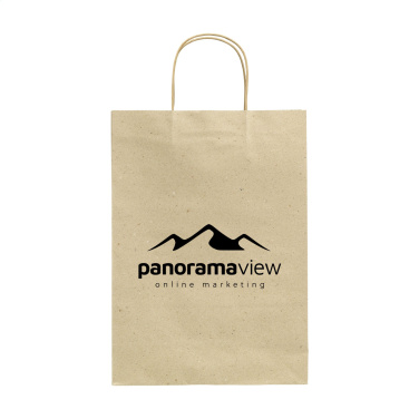 Logo trade reklaamtooted foto: Leaf It Bag taaskasutatud murupaber (120 g/m²) L