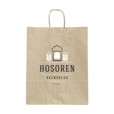 Logo trade meene pilt: Leaf It Bag taaskasutatud murupaber (90 g/m²) M