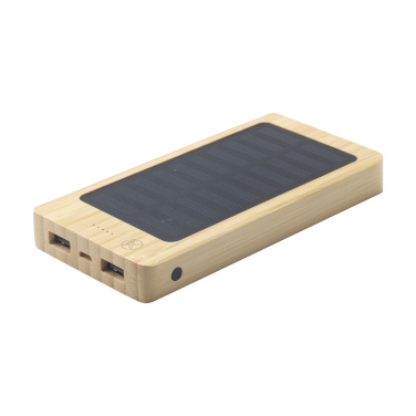 Logotrade reklaamtooted pilt: Solar Powerbank 8000+ juhtmevaba laadija