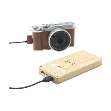 Logo trade reklaamkingituse pilt: Solar Powerbank 8000+ juhtmevaba laadija