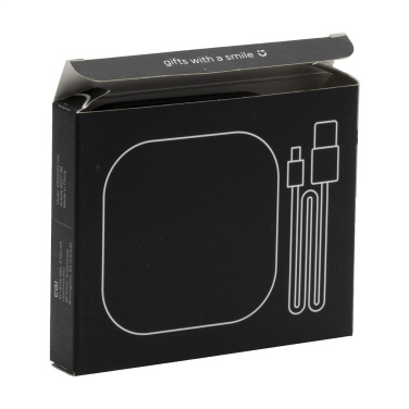 Logo trade meened foto: Bambusest juhtmevaba laadija 15W