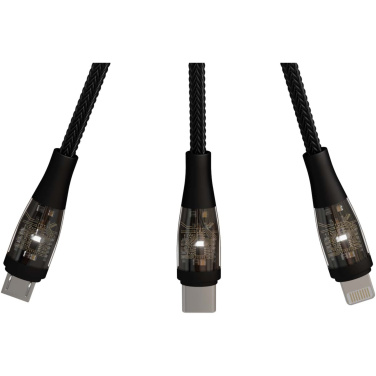 Logotrade ärikingituse foto: SCX.design C50 5-ühes kiirlaadimiskaabel 100W/5A