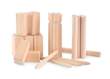 Logotrade ärikingituse foto: KING PETIT männipuidust õuemäng