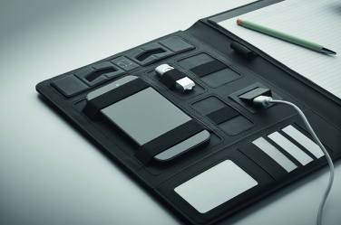 Logotrade ärikingitused pilt: BURGUS A4 kaust ja juhtmevaba laadija