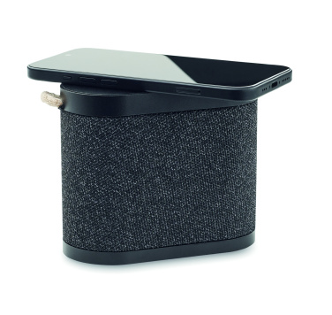 Logo trade firmakingituse pilt: WUSIC 15 W juhtmevaba laadija kõlar