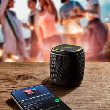 Logotrade reklaamkingid pilt: Bluetooth kõlar HERMON Schwarzwolf