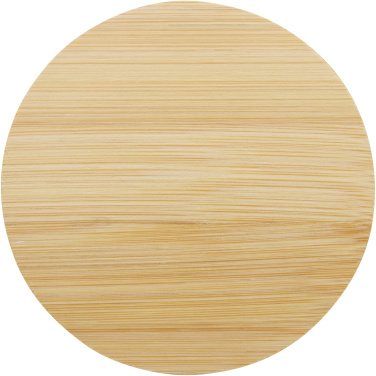 Logotrade reklaamtooted pilt: Lenora 250 ml klaasist tass bambusest kaanega