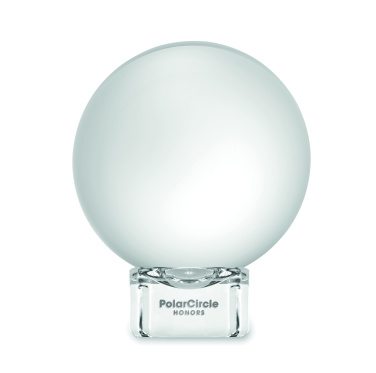 Logotrade reklaamkingid pilt: Klaasist ümmargune auhind