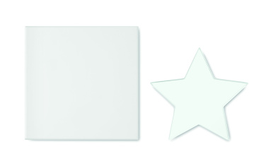 Logo trade ärikingituse pilt: Tähekujuline klaasist auhind