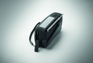 Logo trade firmakingid foto: Kaasaskantav SOS raadio LED-taskulampiga ONDA