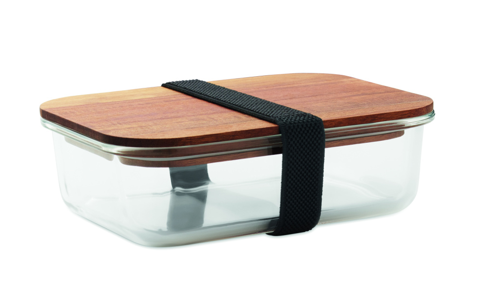 Logotrade ärikingi foto: Klaasist lõunakarp 800ml VITRIO LUNCH