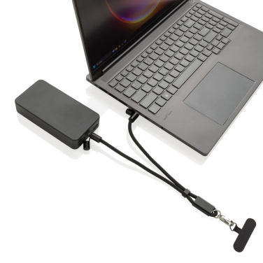 Logotrade firmakingituse foto: LoopAmp RCS RPET reguleeritav telefoni randmerihm 60W kaabel