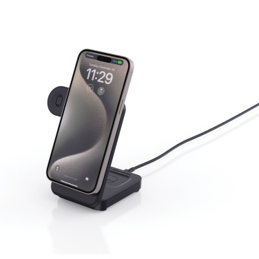 Logotrade ärikingid pilt: Urban Vitamin Arcadia RCS plastikust 15W 3in1 magnetiline laadija